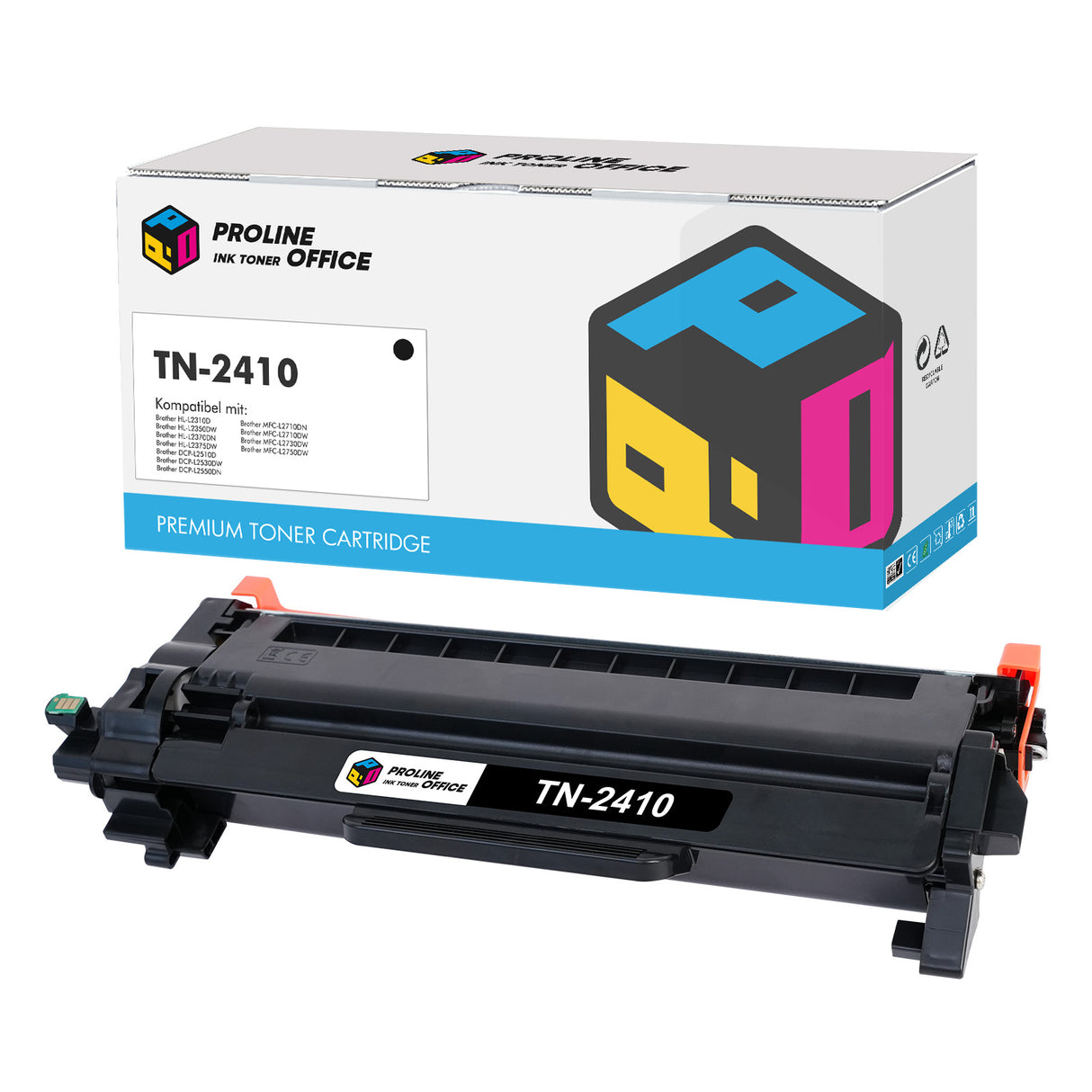 Kompatible Brother TN-2410 Toner Schwarz