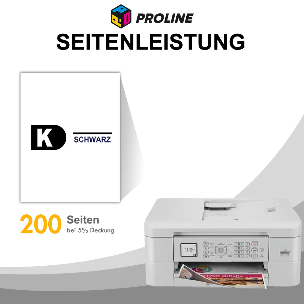 Kompatibel Brother LC-421BK LC-421XLBK LC421BK LC421XLBK Druckerpatrone Schwarz