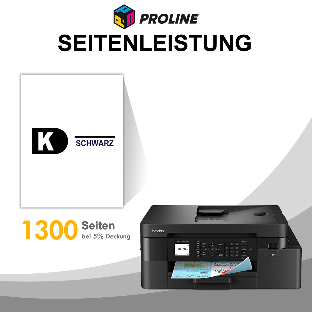 Kcompatible Brother LC527 LC-527BK Druckerpatrone