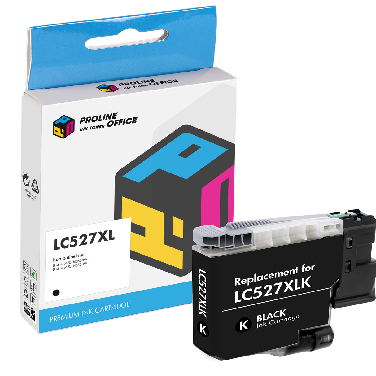 Kcompatible Brother LC527XL LC-527XLBK Druckerpatrone