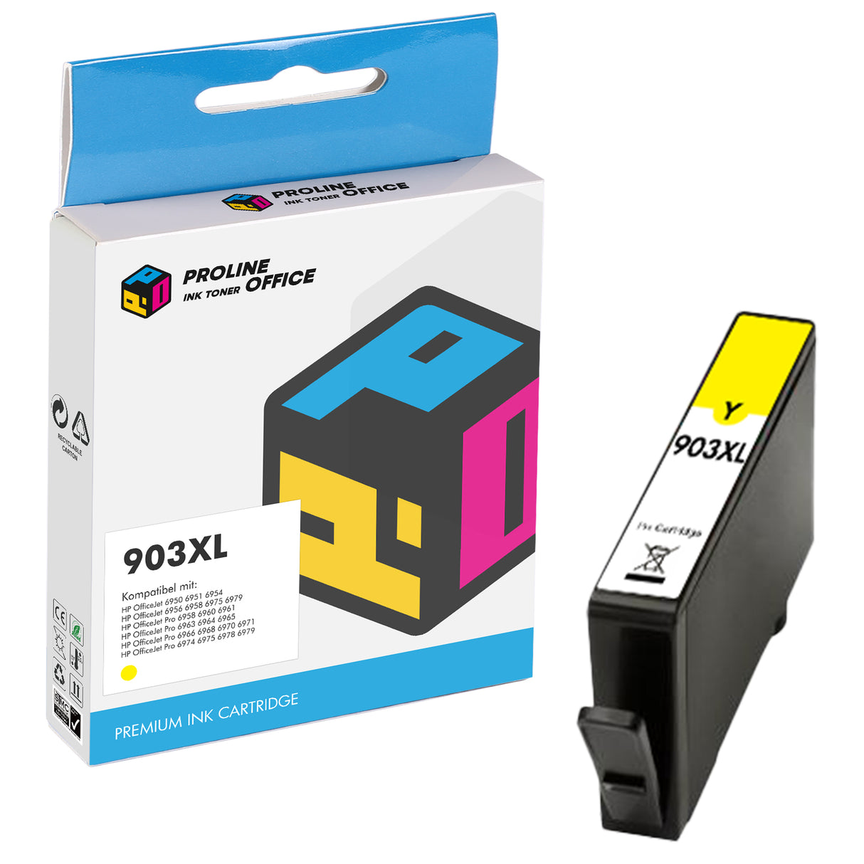 HP 903/903XL Printer Cartridge Gelb