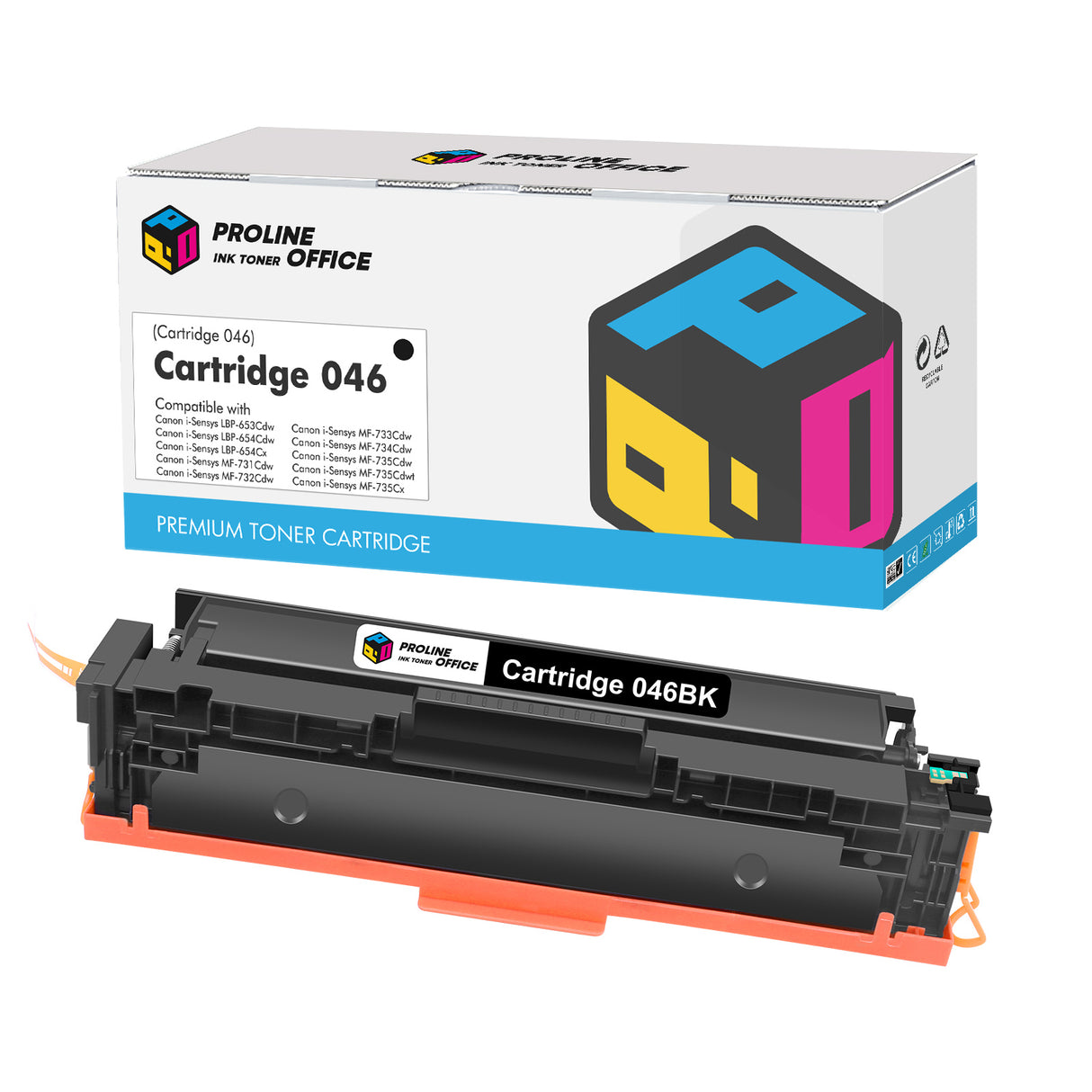 Kompatibel Canon 046 Toner Schwarz