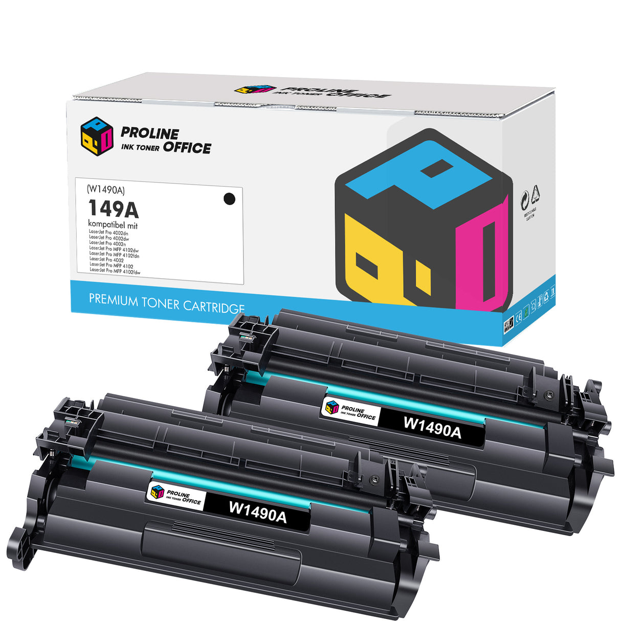Kompatibel HP 149A(W1490A) Toner 2PK