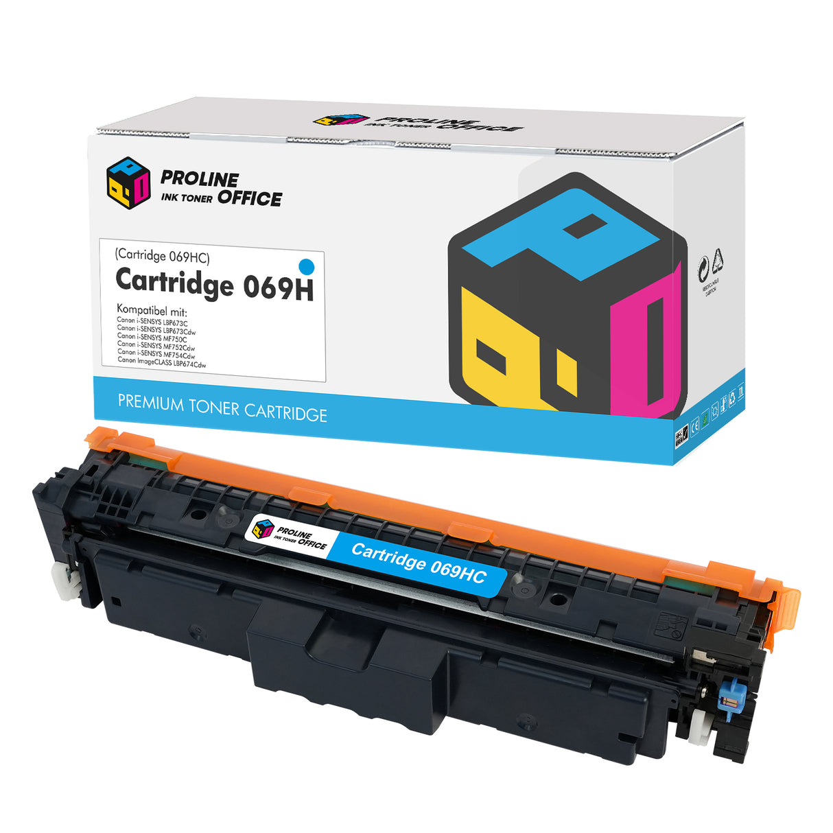 Canon 069H Toner Cyan