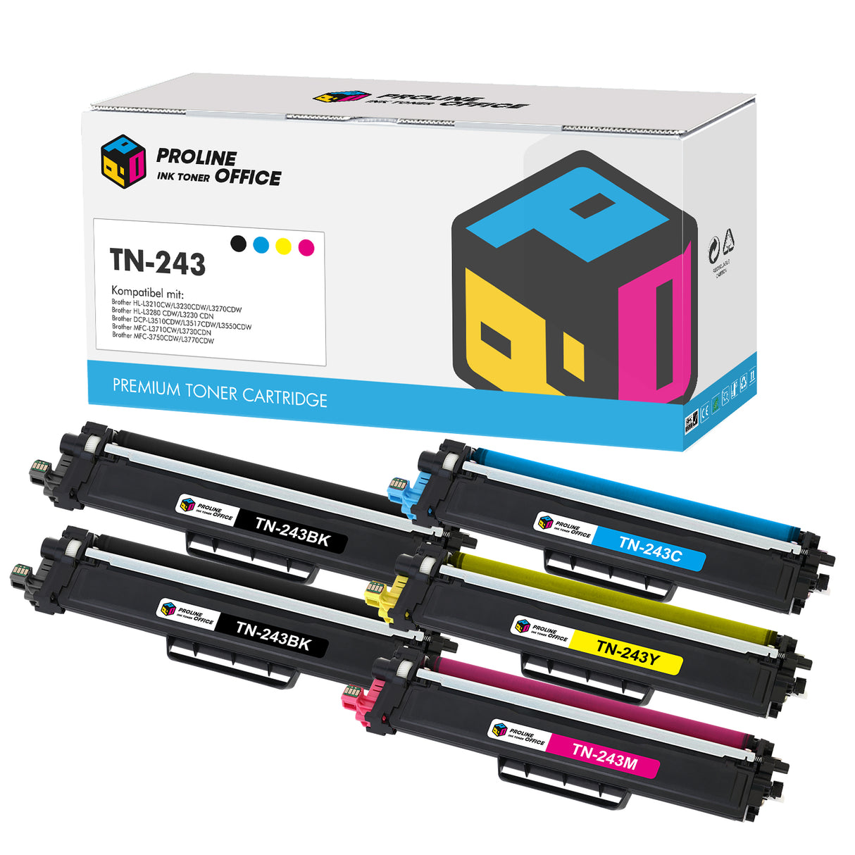 Brother DCP-L3550CDW Toner 5PK