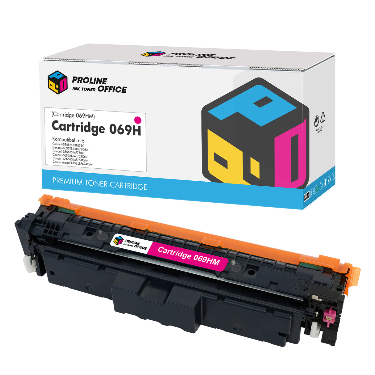 Canon 069H Toner Magenta