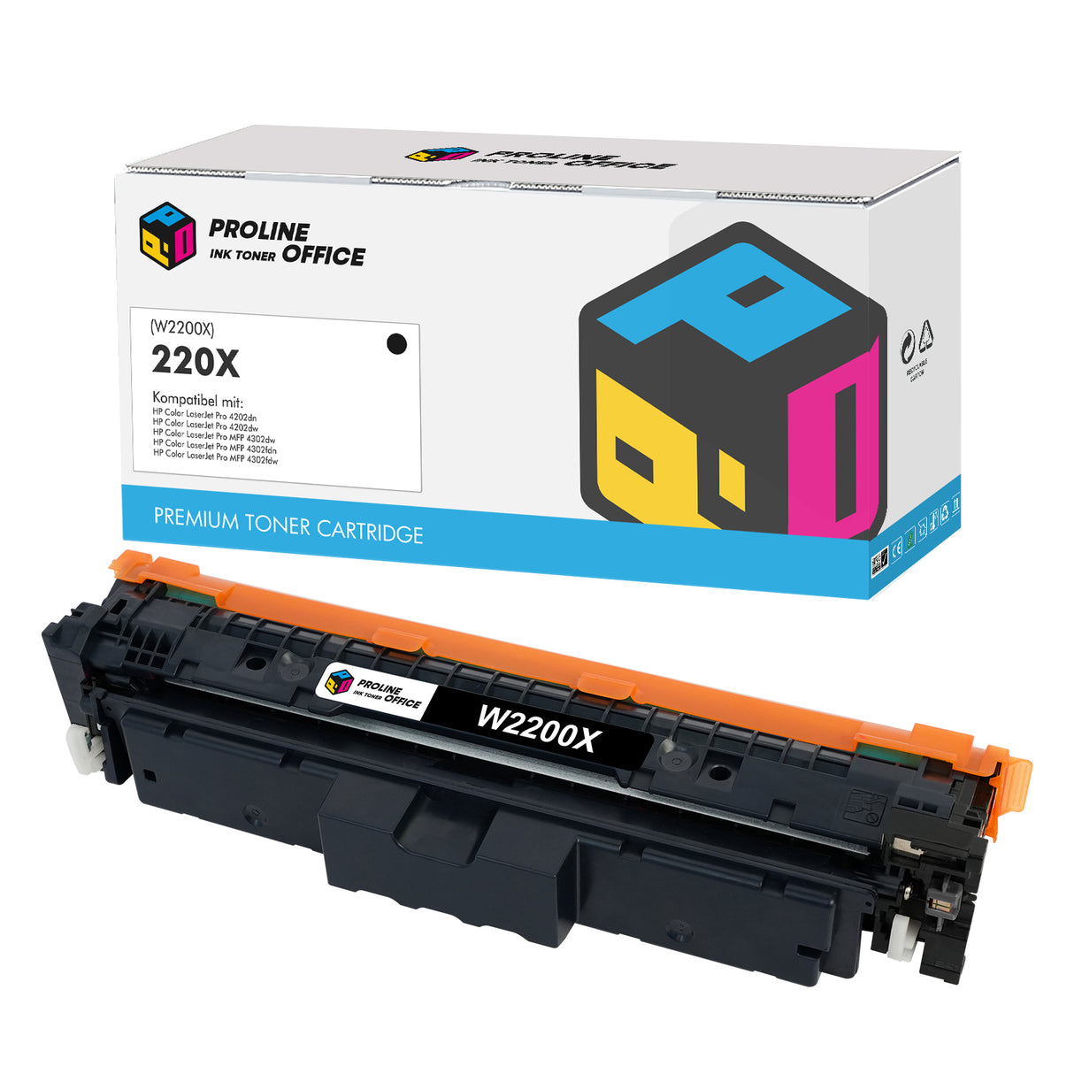 hp220X Toner Schwarz