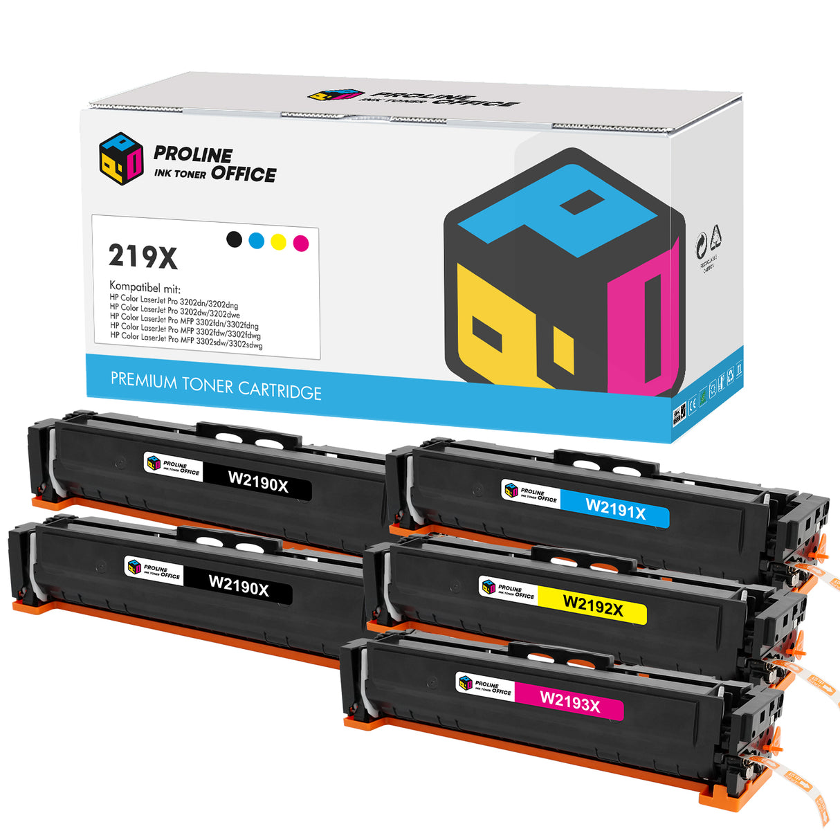 hp 219x toner 5pk