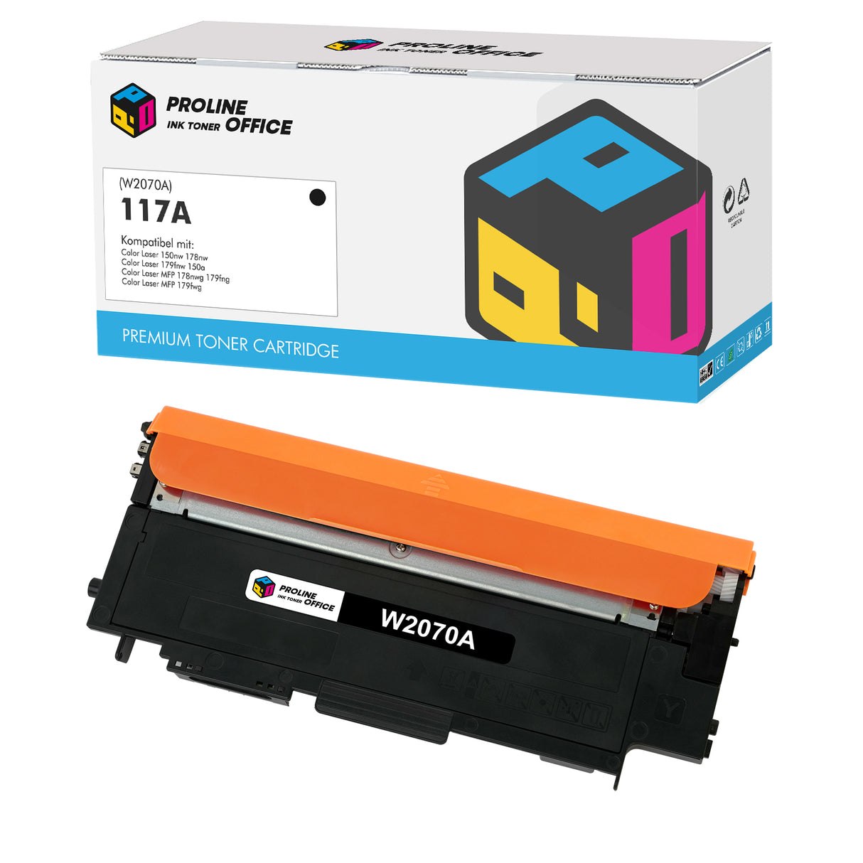HP 117A Schwarz Toner
