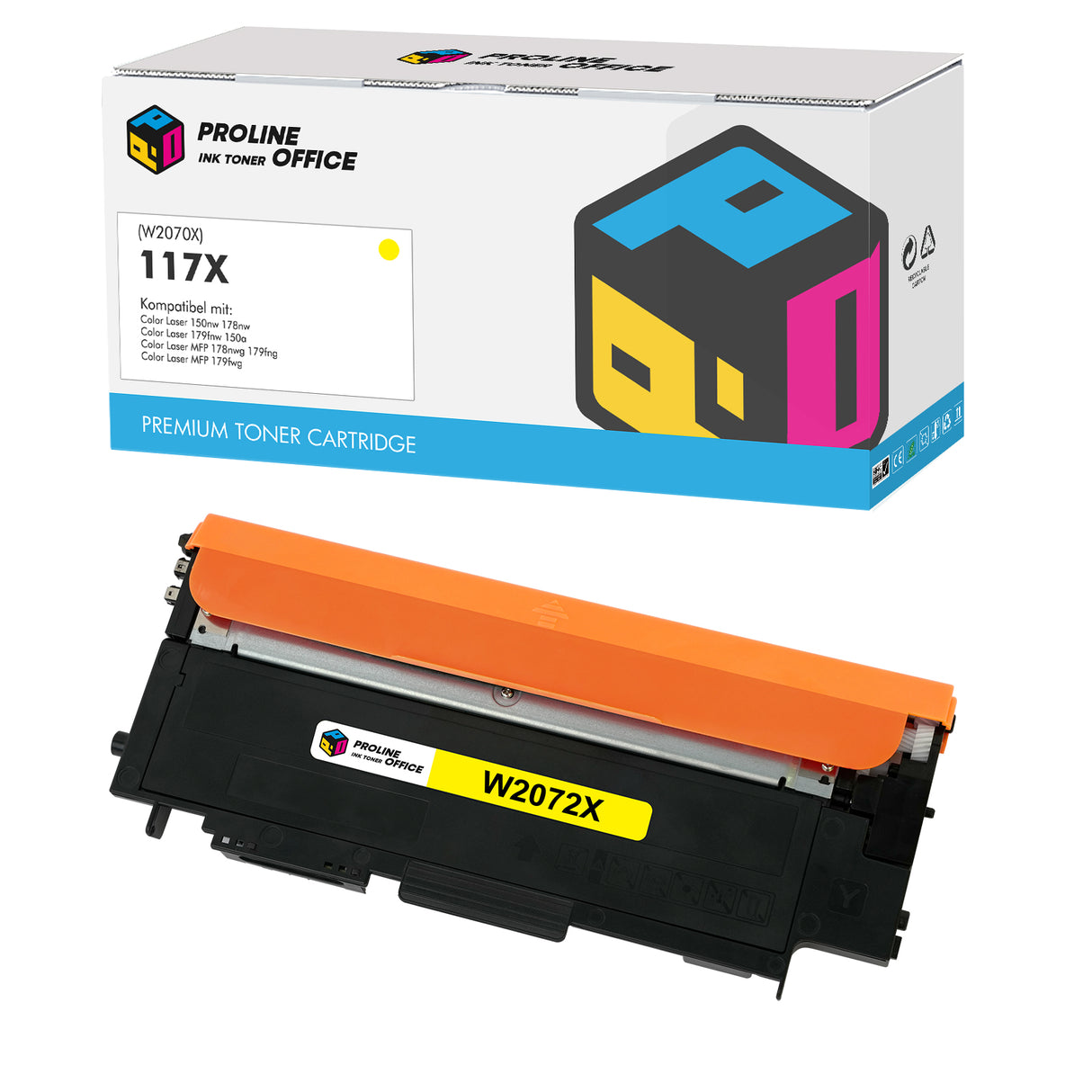 HP 117X Gelb Toner