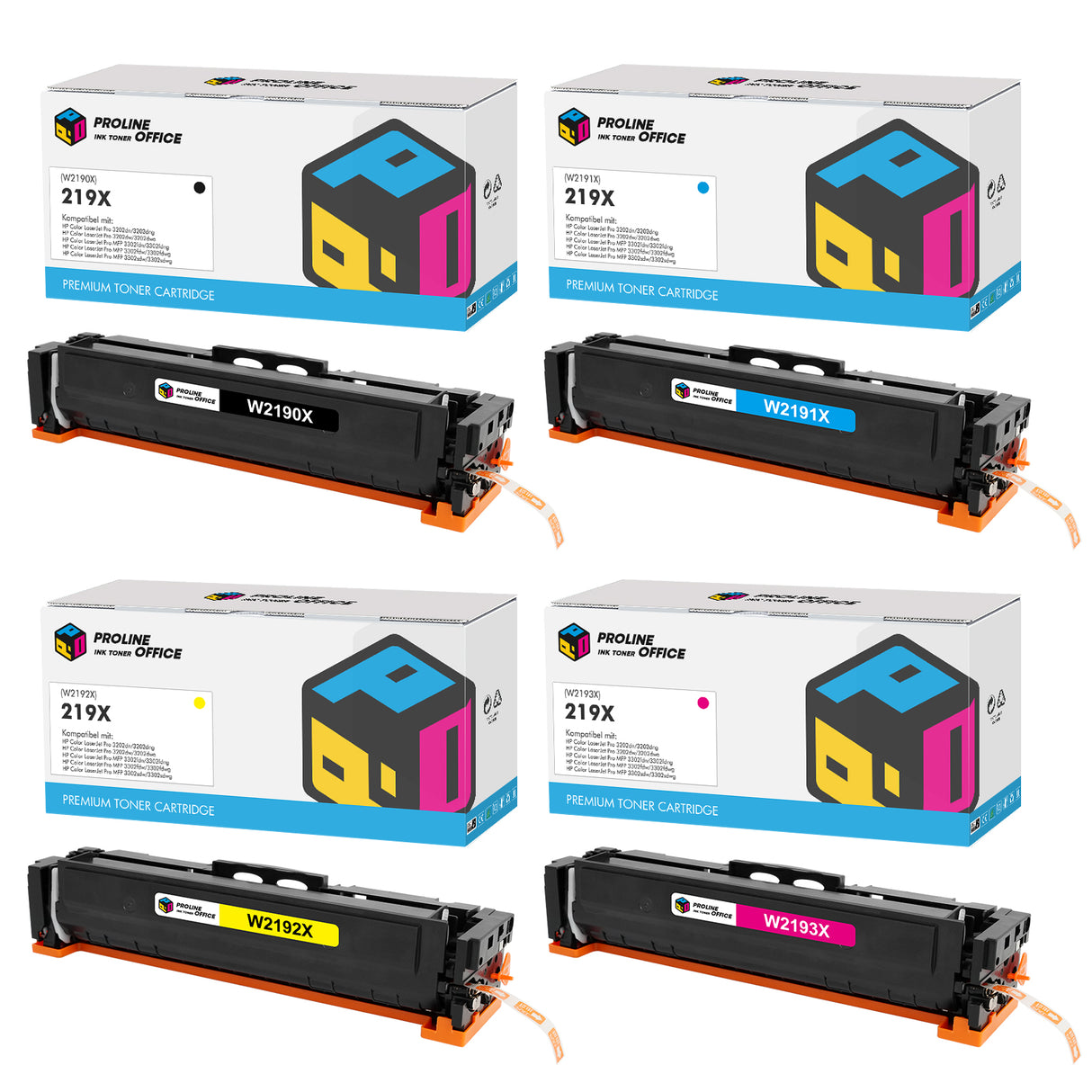hp 219x toner multipack