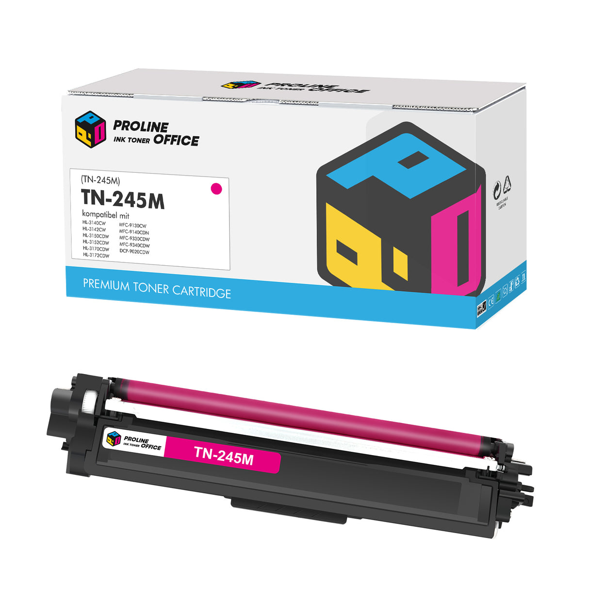 Kompatibel Brother TN-245M Toner Magenta