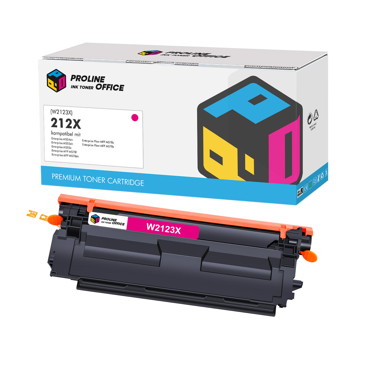 Kompatibel HP 212X Toner Magenta