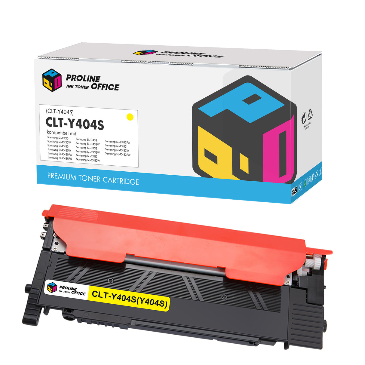Kompatibel Samsung CLT-Y404S Toner Gelb