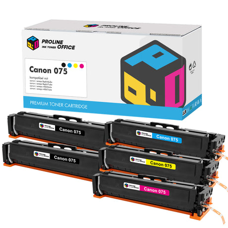 Kompatibel Canon i-SENSYS LBP646Cdw Toner 5PK