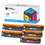 HP LaserJet Pro CM 1415 fn Toner-Kompatibel HP 128A Patronen Multipack