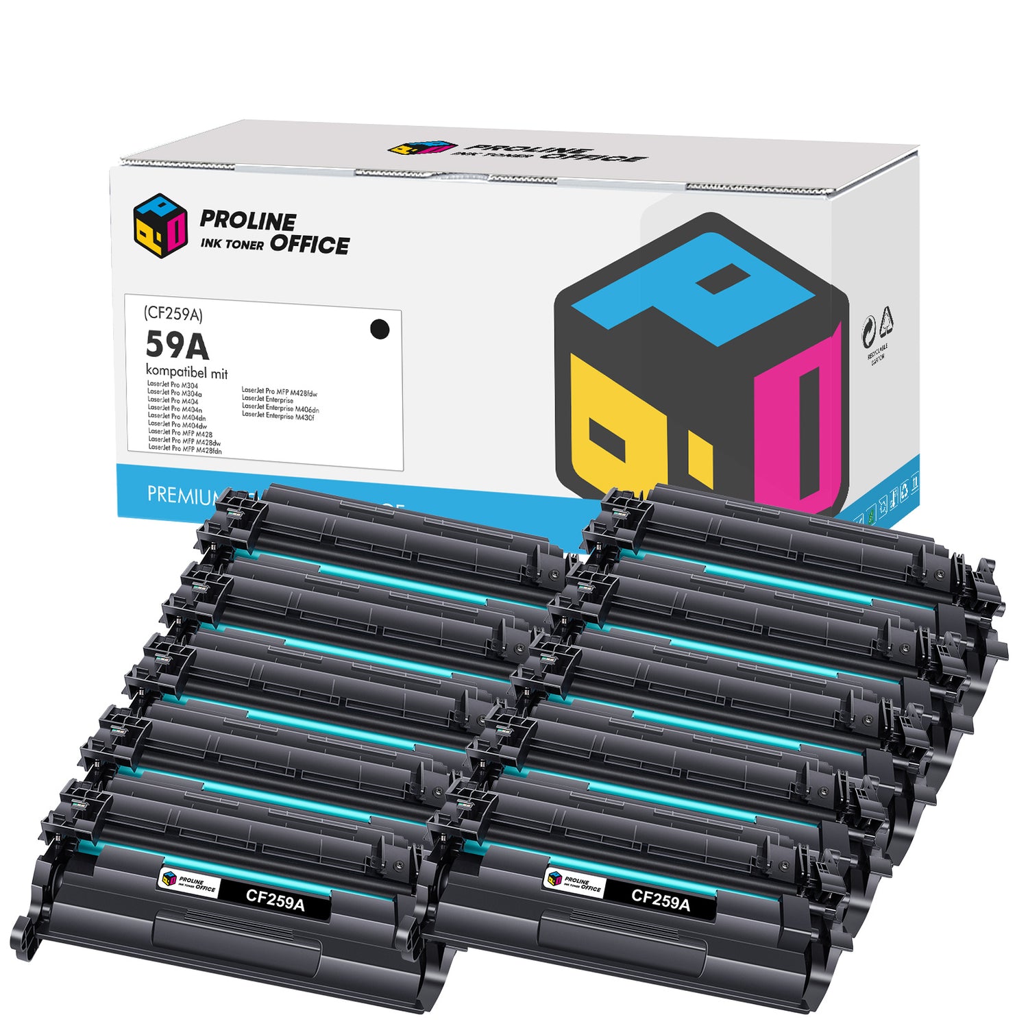 Kompatibel HP LaserJet Pro MFP M428fdn Toner 10PK