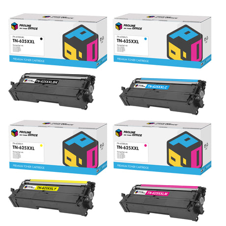 Brother TN625XXL TN-625XXL Toner 4PK