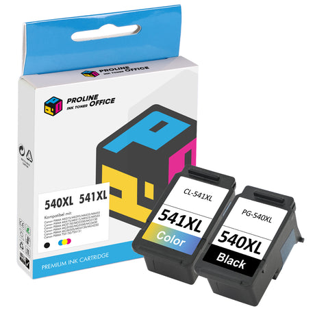 Canon 540XL 541XL 2PK