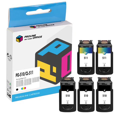 Canon PG-510 CL-511 5er-Pack