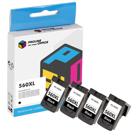 Canon PG-560 PG-560XL 4PK