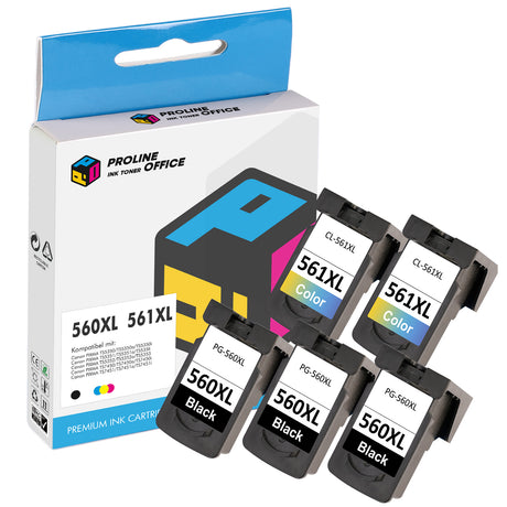 Canon PG-560 XL CL-561 XL 5PK
