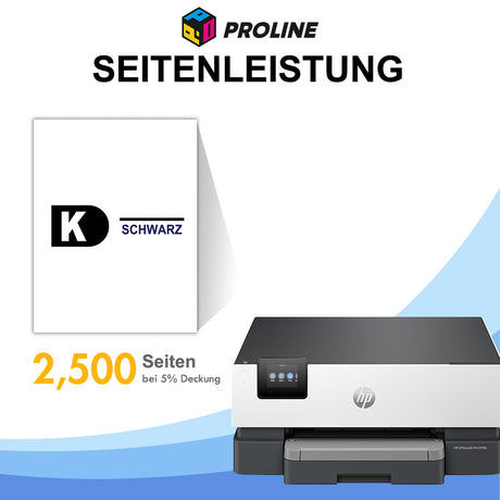 Kompatibel HP 937/937e (XL) Druckerpatrone Schwarz