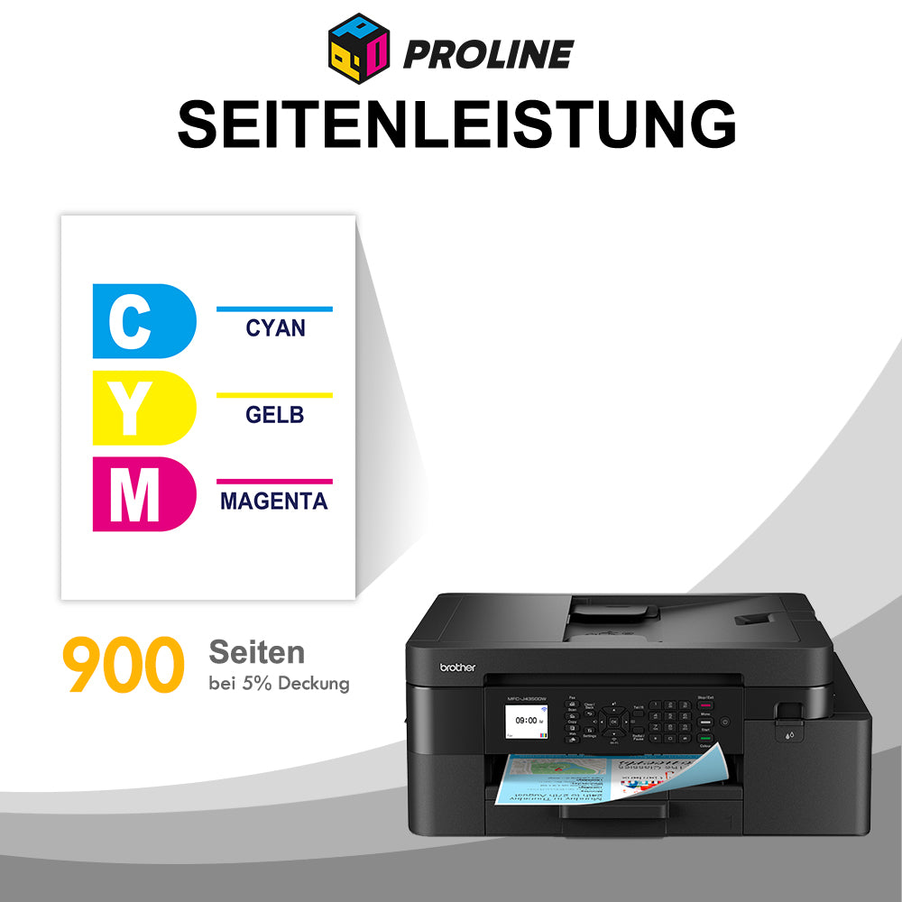 Kompatible Brother LC527 LC-527C/Y/M Druckerpatrone