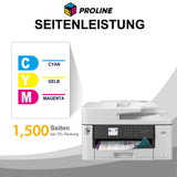 Kompatibel Brother LC-422Y LC-LC422XLY LC422Y LC422XLY Druckerpatrone Gelb