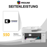 Kompatibel Brother LC-422BK LC-422XLBK LC422BK LC422XLBK Druckerpatrone Schwarz