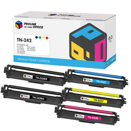 Kompatibel Brother MFC-9332CDW Toner Set 5PK