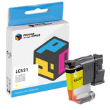 Kompatibel Brother LC-521Y Druckerpatrone Gelb