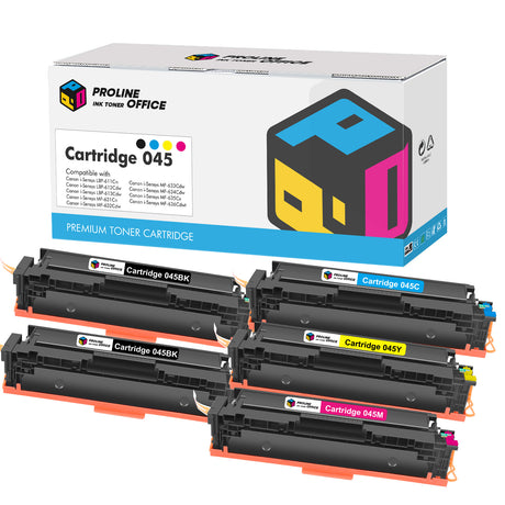 Kompatibel Canon 045 Toner 5PK