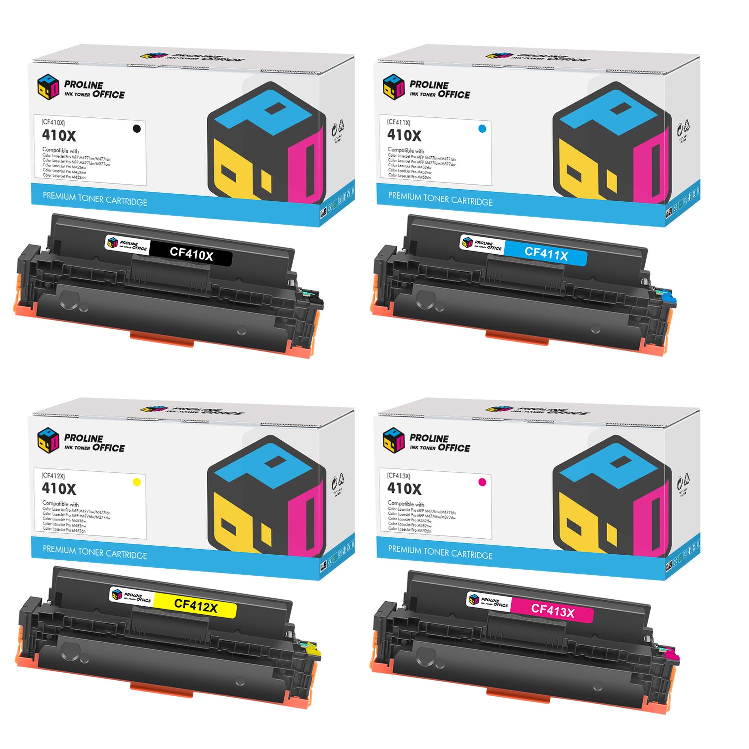 Kompatibel HP Color LaserJet Pro M477fdw Toner