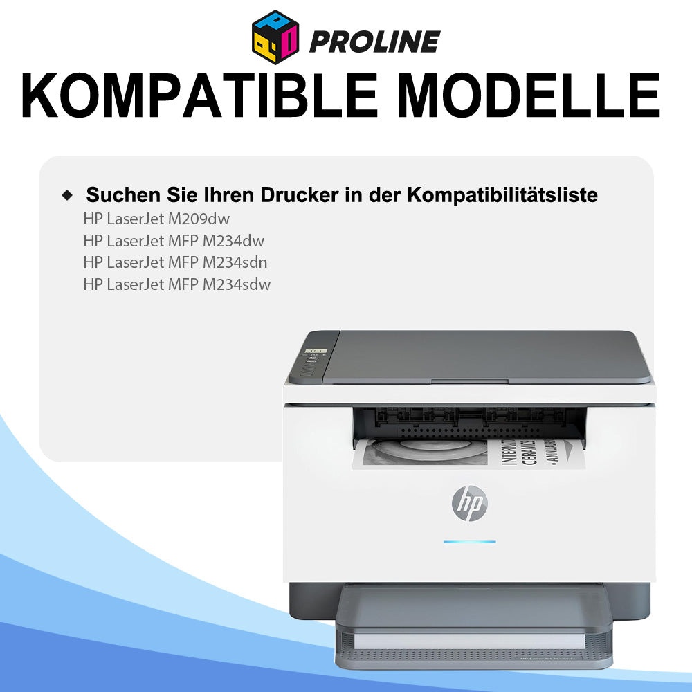 Kompatibel HP LaserJet M209dw Toner Schwarz  - HP 135A/135X Toner mit Smart Chips