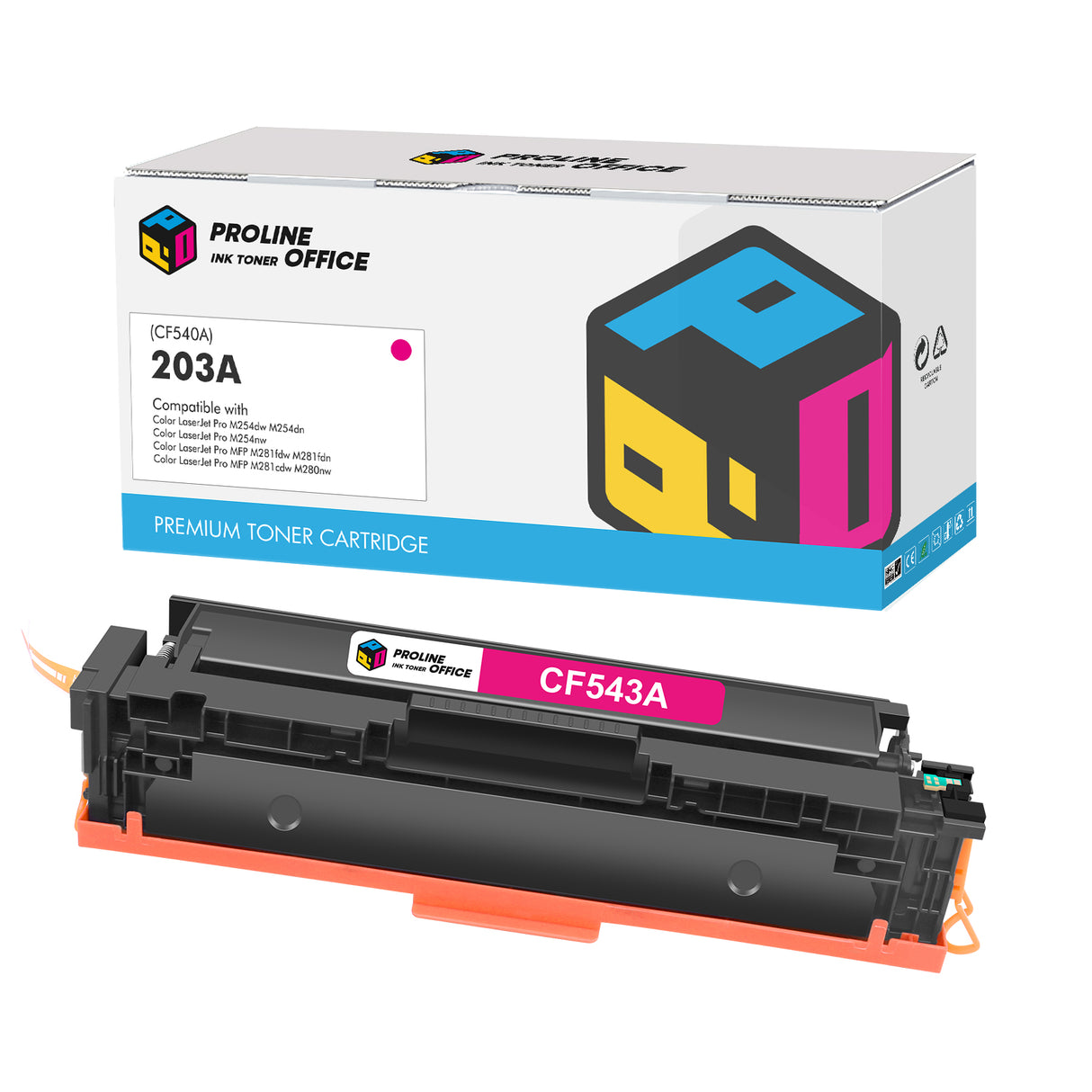 HP 203A Magenta Toner