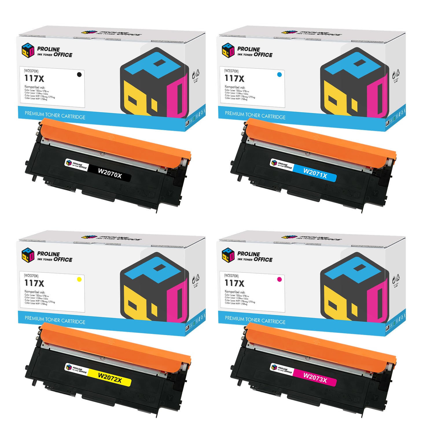 HP Color Laser MFP 179fnw Toner 4pk