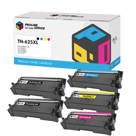 Brother TN625XL TN-625XL Toner 5PK