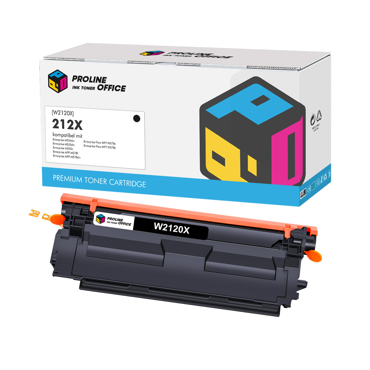 Kompatibel HP 212X Toner Patronen Schwarz