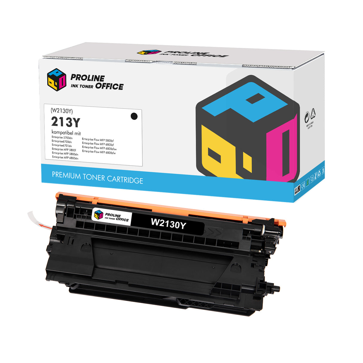 Kompatibel HP 213Y Toner Patronen Schwarz
