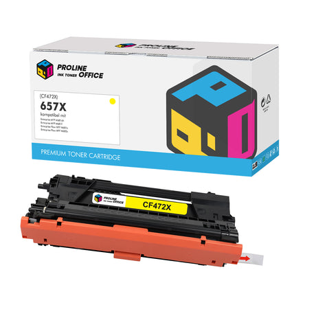 Kompatibel HP 657X Toner Patronen Gelb