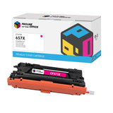 Kompatibel HP 657X Toner Patronen Magenta