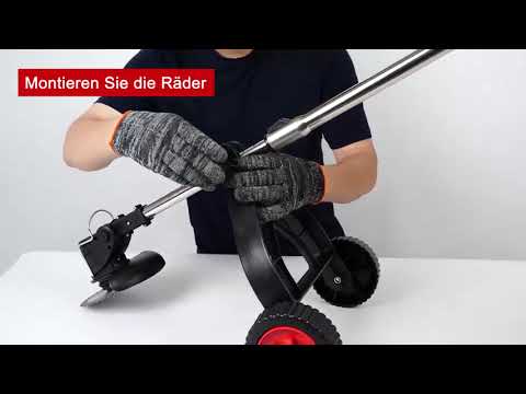 Akku Rasentrimmer 24V mit Akku als Rasenkantenschneider oder Freischneider